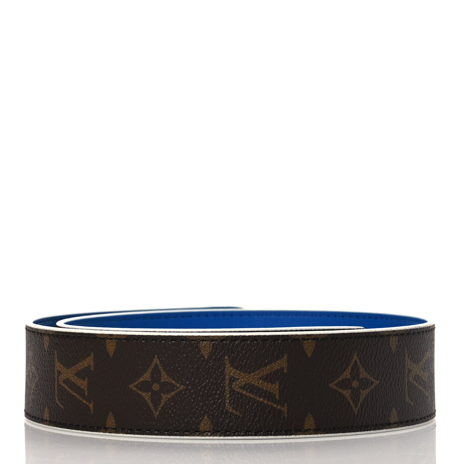Louis Vuitton Monogram Bandouliere Shoulder Strap Blue 3 of 7