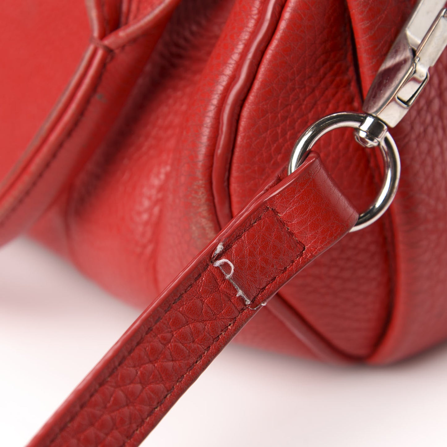 Pebbled Lambskin Mini Rockie Cult Rhodium Hardware