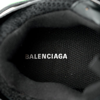 Balenciaga Mesh Nubuck Effect Fabric Glow in the Dark Womens Track Sneakers 37 Black Glow 8 of 9