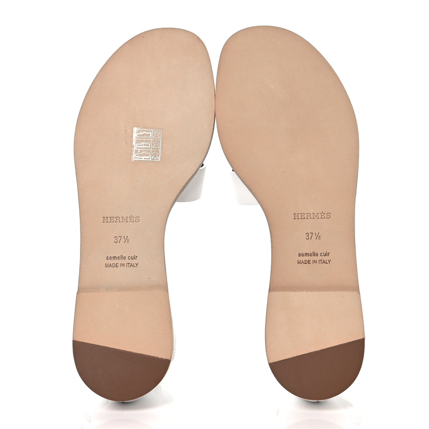 Epsom Santorini Sandals 37.5 White