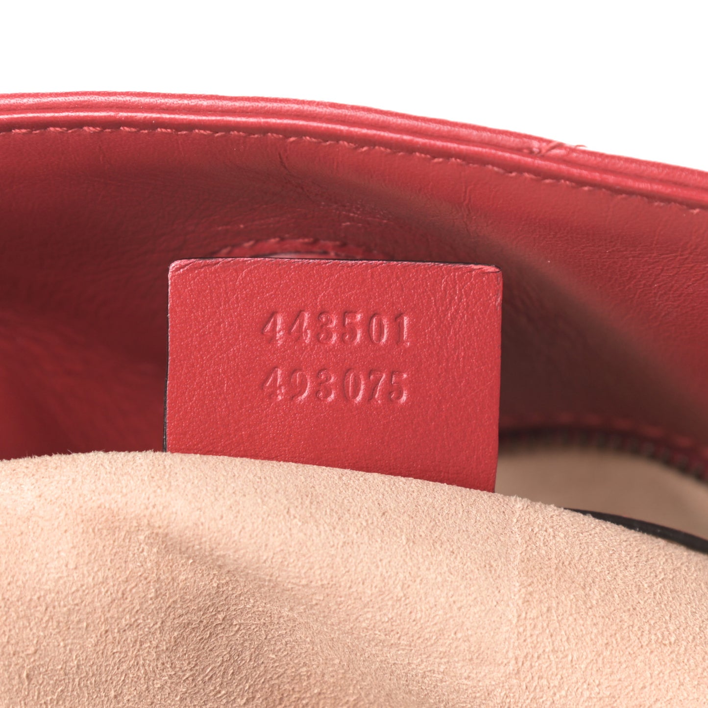 Calfskin Matelasse Medium GG Marmont Open Top Shoulder Bag Hibiscus Red