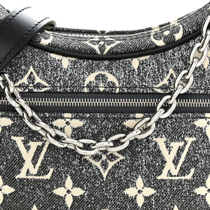 Louis Vuitton Monogram Jacquard Denim Loop Black 7 of 9