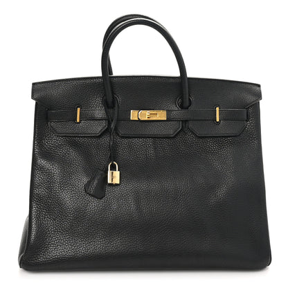 Hermes Togo Birkin 40 Black 1 of 10