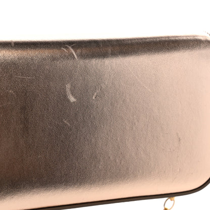Dolce & Gabbana Metallic Nappa Mini DG Girls Shoulder Bag Pink 10 of 10