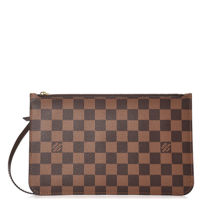 Louis Vuitton Damier Ebene Neverfull MM GM Pochette 1 of 7
