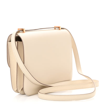 Hermes Epsom Constance 18 Craie 3 of 10