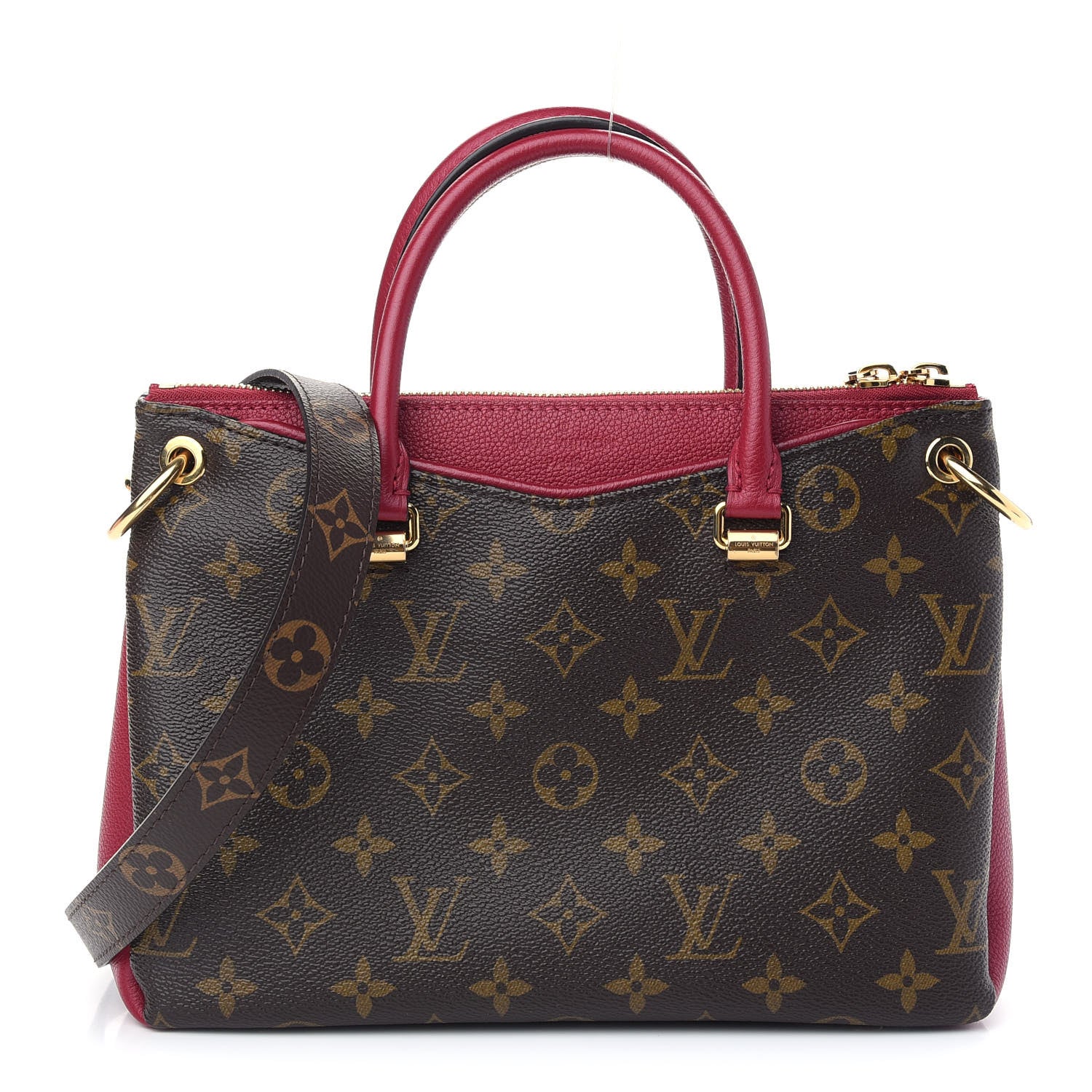 Louis Vuitton Monogram Pallas Full BB Lie De Vin 1 of 8