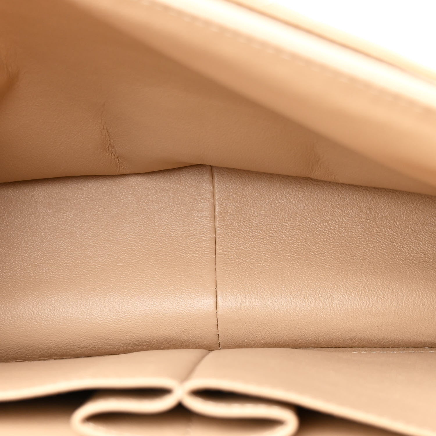 Chanel Patent Quilted Jumbo Double Flap Beige 5 of 13