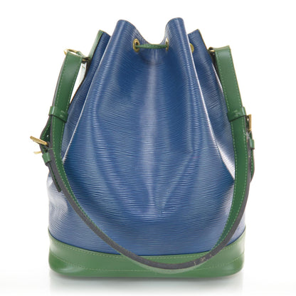 Louis Vuitton Epi Large Noe Blue Green 3 of 7