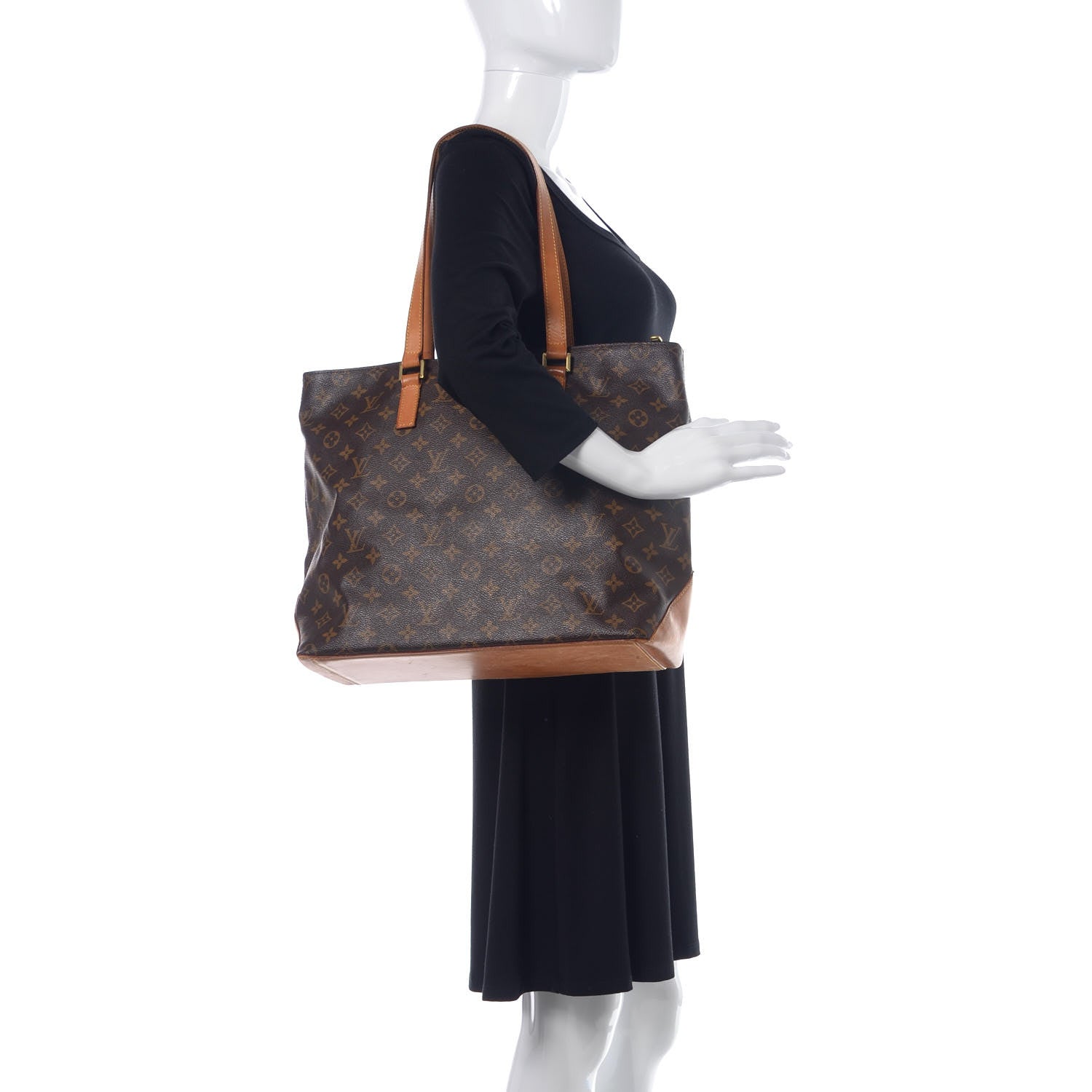 Louis Vuitton Monogram Cabas Mezzo 2 of 15