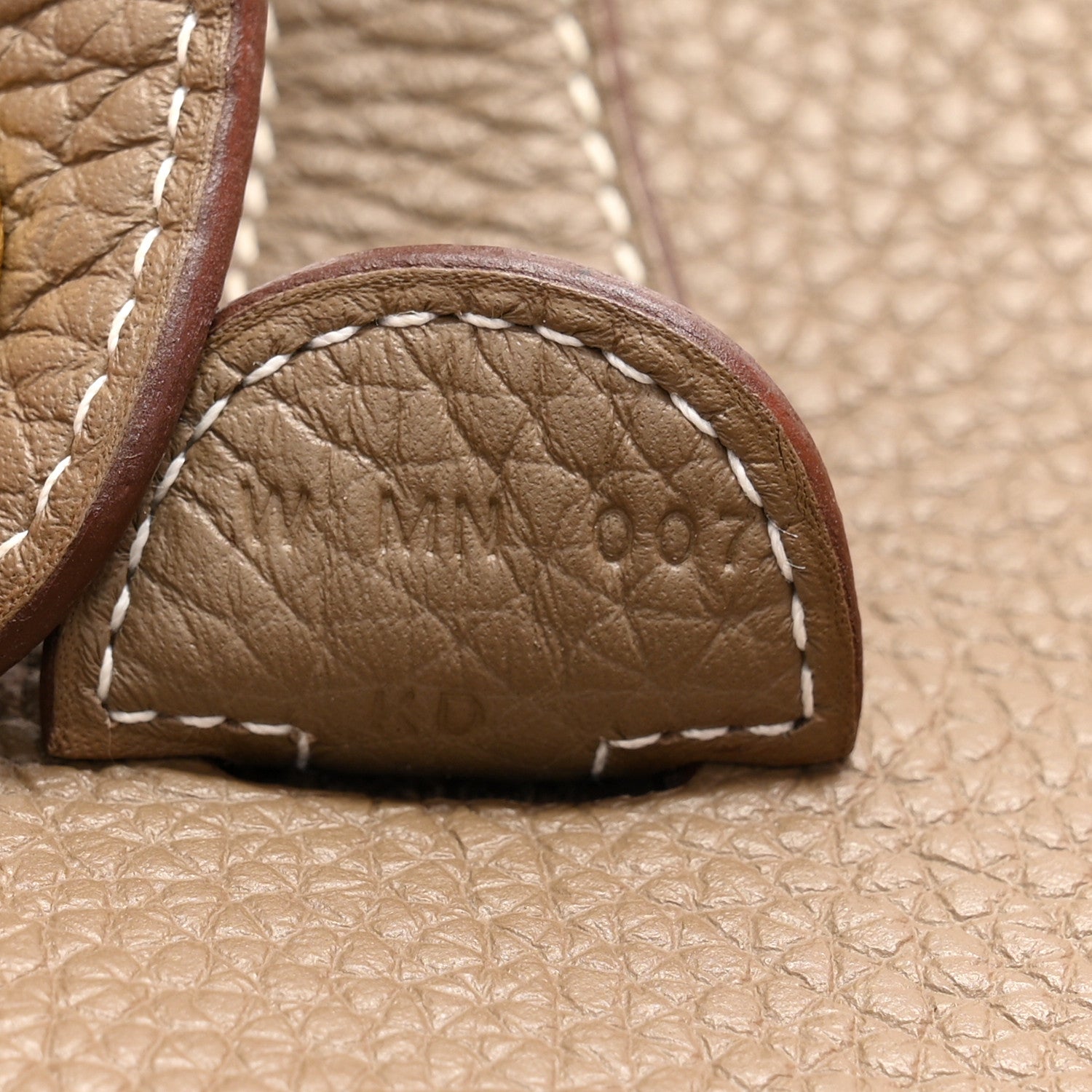 Hermes Taurillon Clemence EVELYNE III PM Etoupe 7 of 11