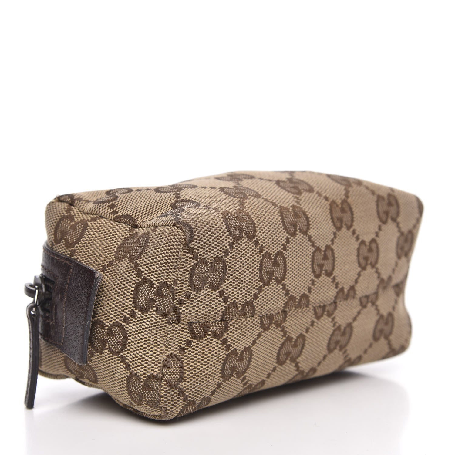 Gucci Monogram Small Cosmetic Case Dark Brown 4 of 12