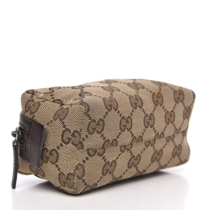 Gucci Monogram Small Cosmetic Case Dark Brown 4 of 12