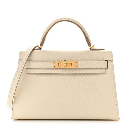 Hermes Epsom Mini Kelly Sellier 20 Craie 1 of 11