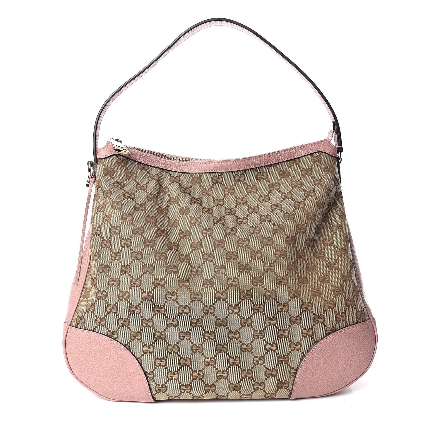 GG Monogram Large Margaux Hobo Beige Soft Pink