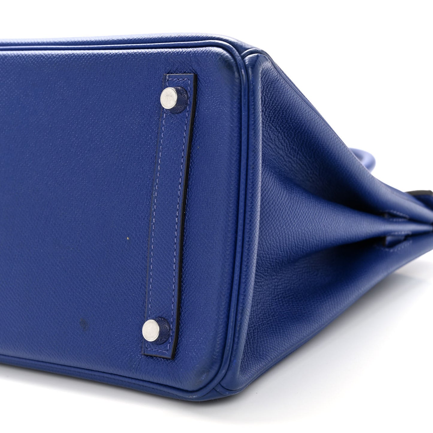 Epsom Birkin 30 Bleu Electrique