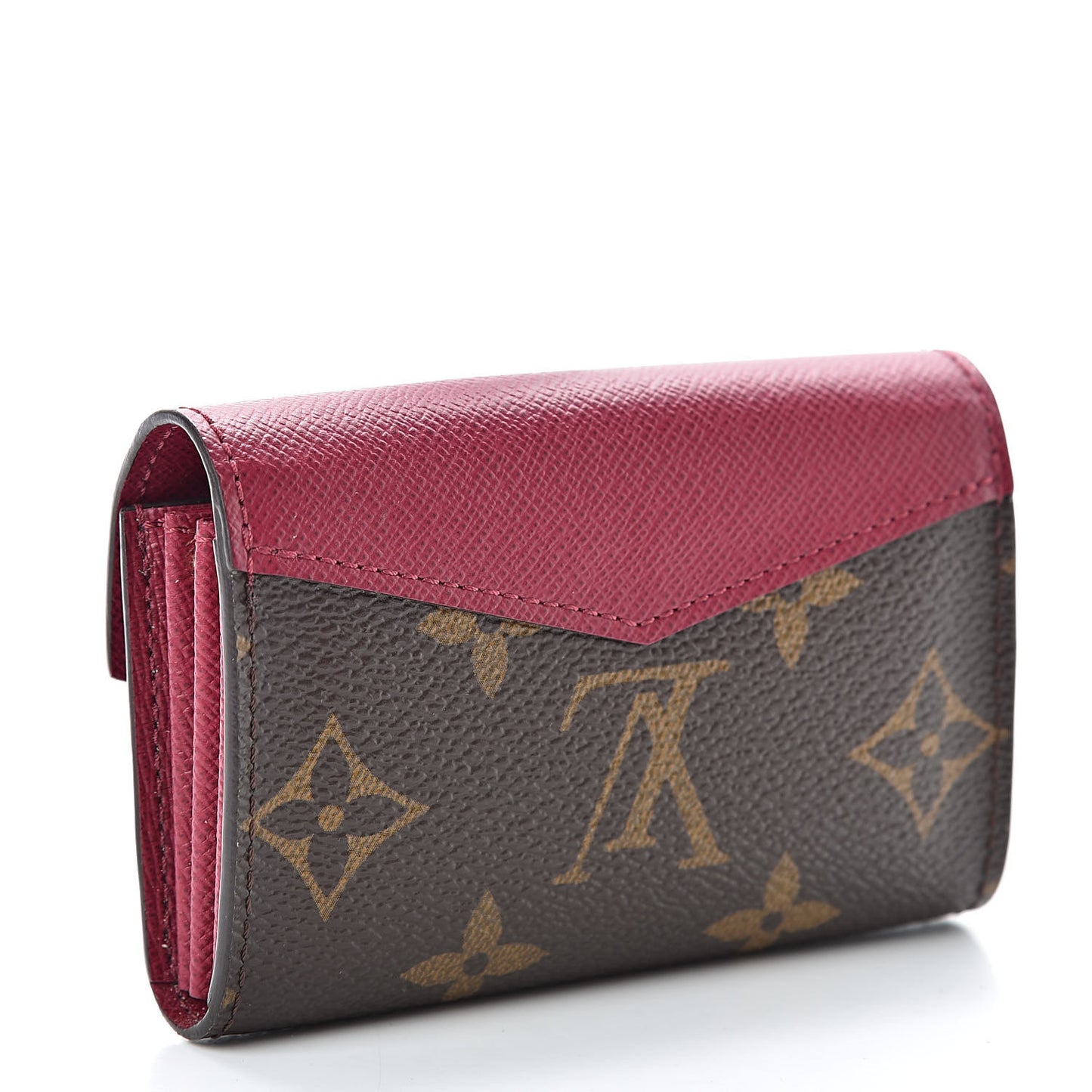 Monogram Sarah Multicartes Fuchsia