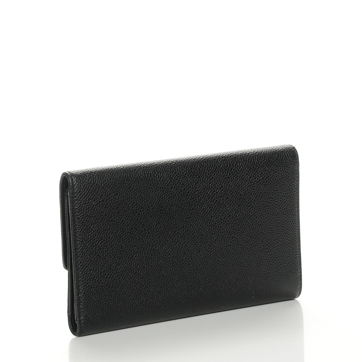 Chanel Caviar Timeless CC Flap Wallet Black 3 of 9