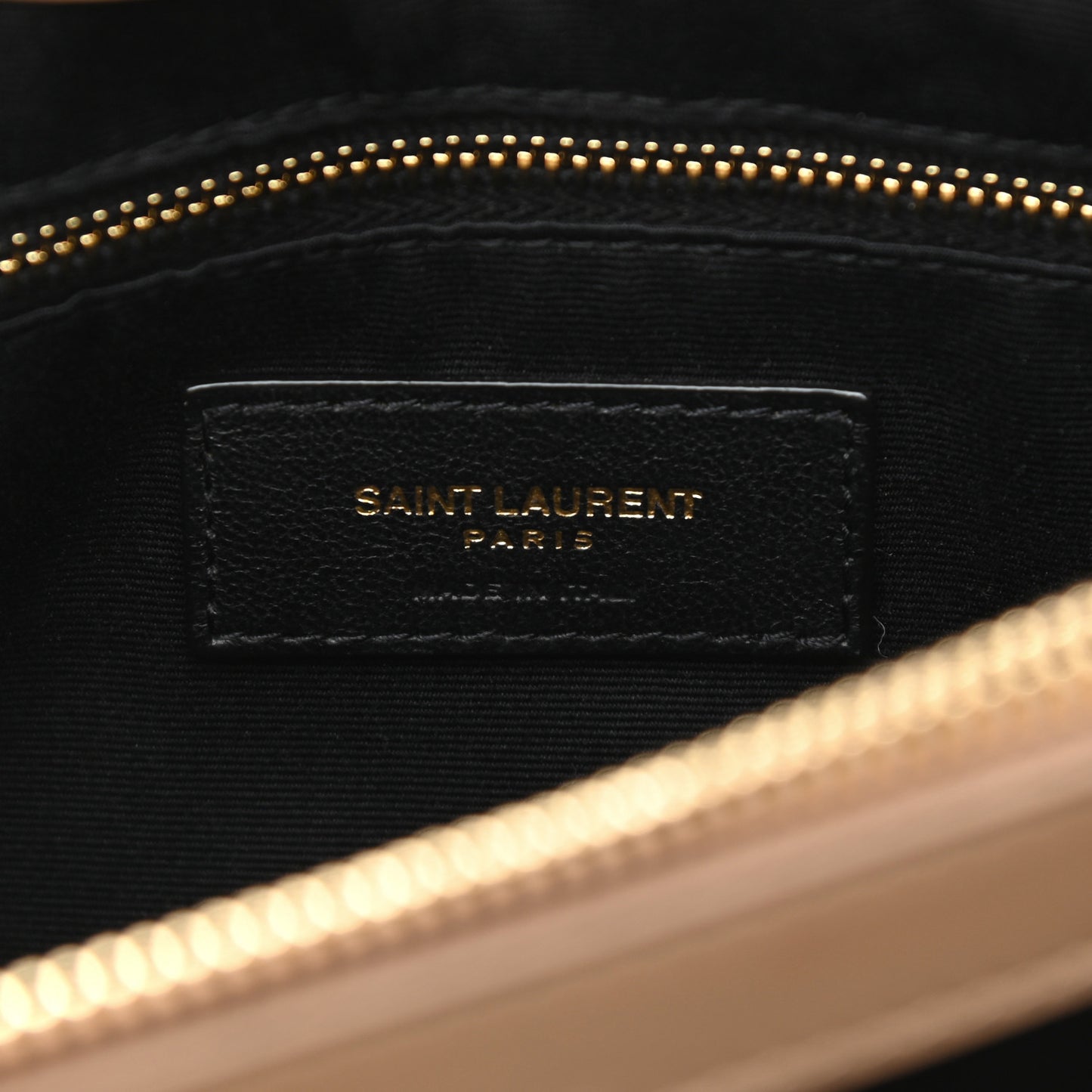 Calfskin Y Quilted Monogram Medium Loulou Chain Satchel Dark Latte