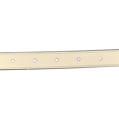 Gucci Calfskin Double G 20mm Belt 70 28 Mystic White 5 of 5