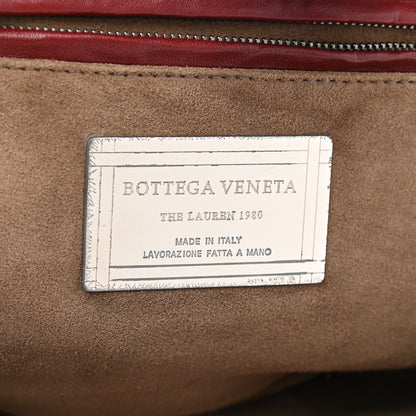 Bottega Veneta Nappa Intrecciato The Lauren 1980 Clutch Gigolo Red 7 of 9