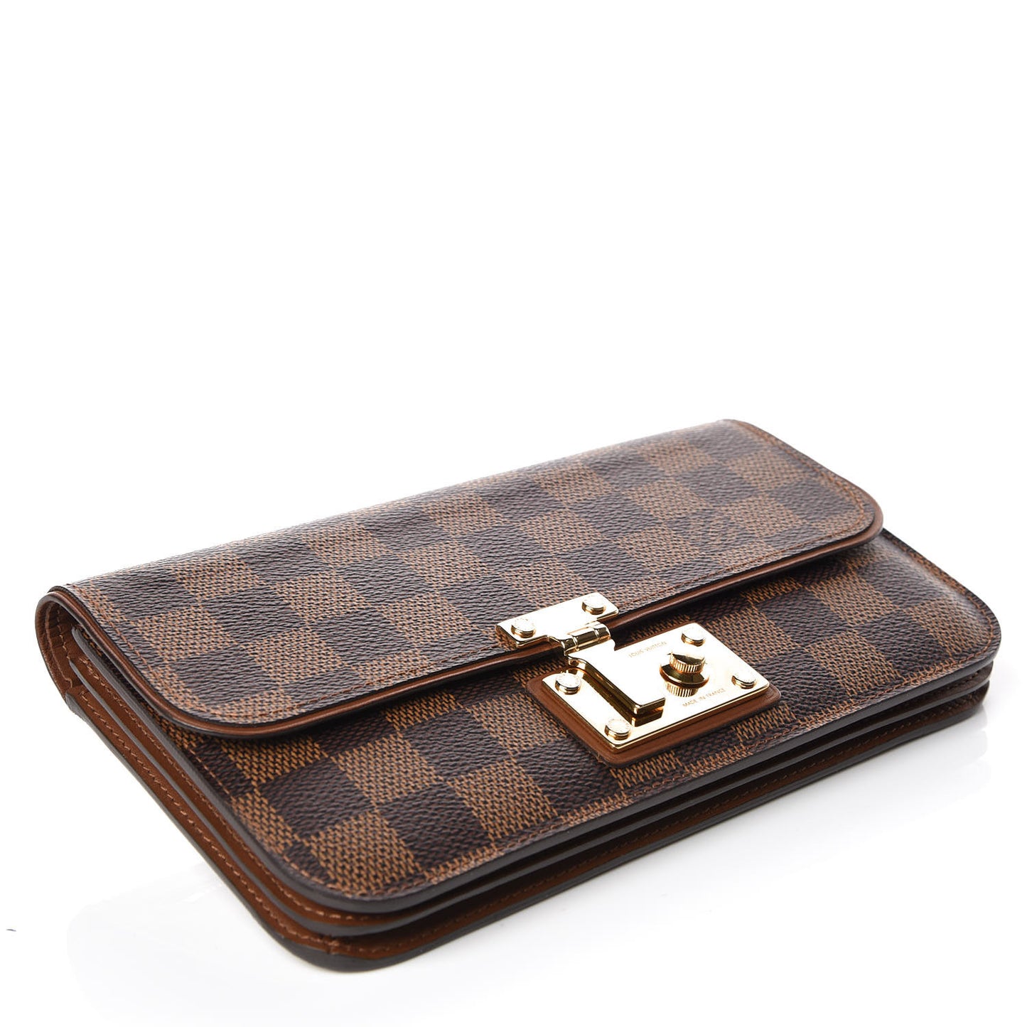 Damier Ebene Ascot Wallet