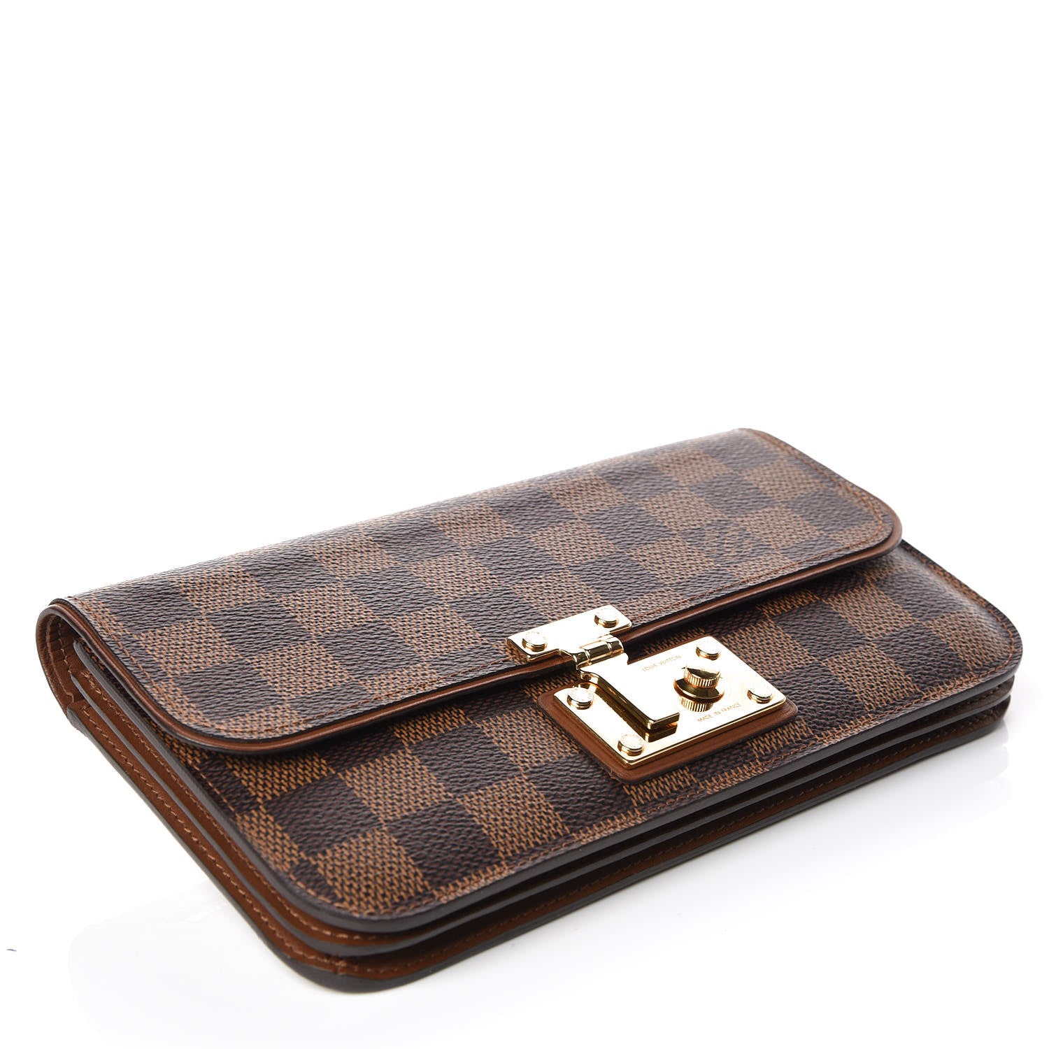 Louis Vuitton Damier Ebene Ascot Wallet 5 of 10