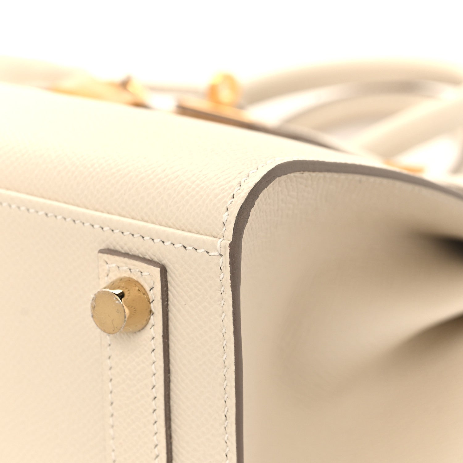 Hermes Epsom Birkin Sellier 25 Craie 11 of 12