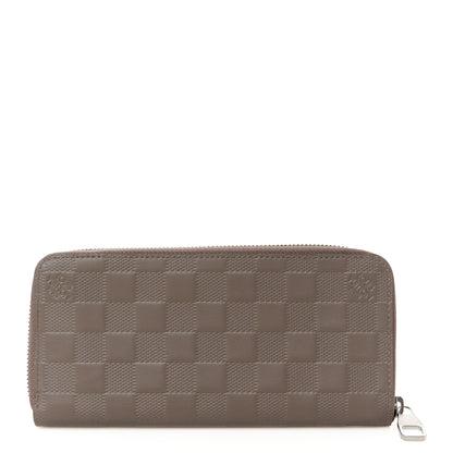 Louis Vuitton Damier Infini Zippy Vertical Wallet Granit 1 of 9