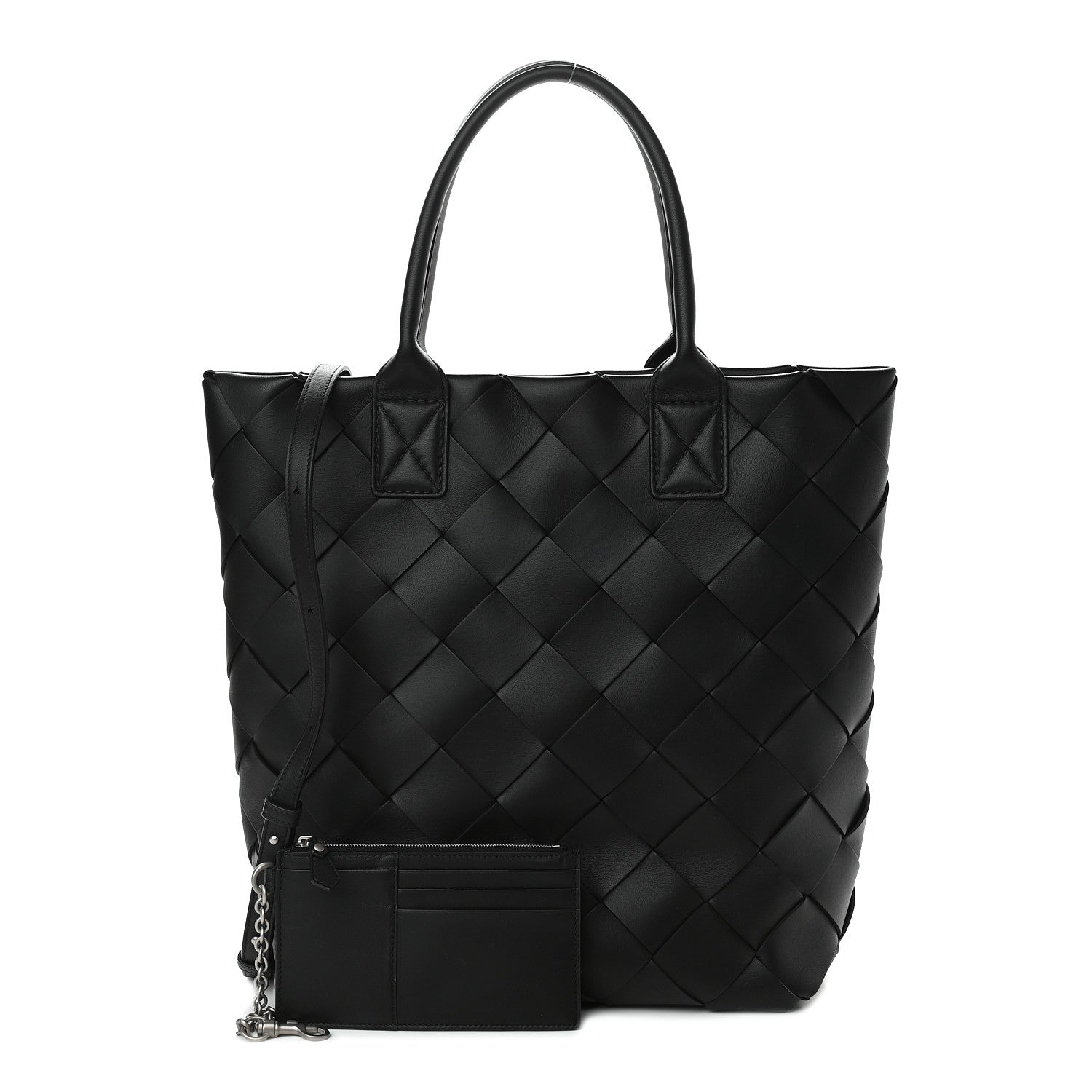 Bottega Veneta Nappa Maxi Cabat 30 Black 1 of 8