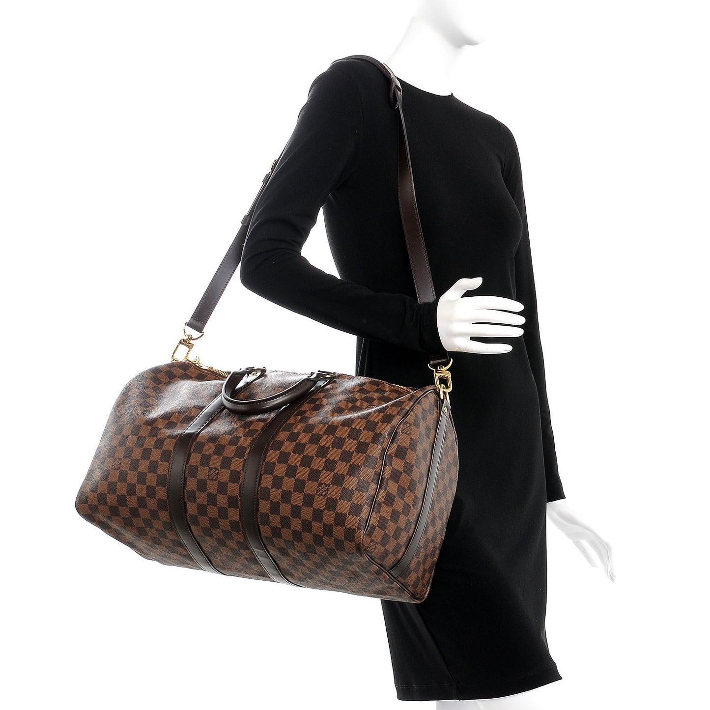 Damier Ebene Keepall Bandouliere 45