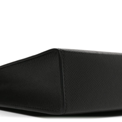 Louis Vuitton Taiga Pochette Voyage MM Black 7 of 8