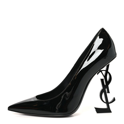 Saint Laurent Patent Opyum 110 Pumps 37 Black 1 of 11