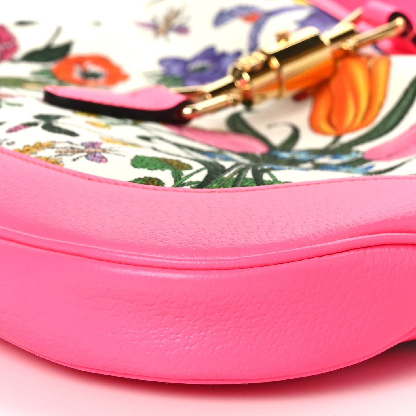 Canvas Flora Medium Jackie Hobo Fuchsia