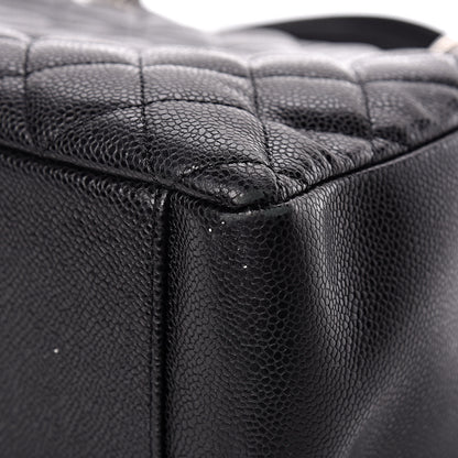 Chanel Caviar Quilted Grand Shopping Tote GST Black 12 of 14