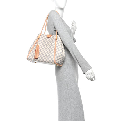 Louis Vuitton Damier Azur Propriano Rose Ballerine 2 of 9