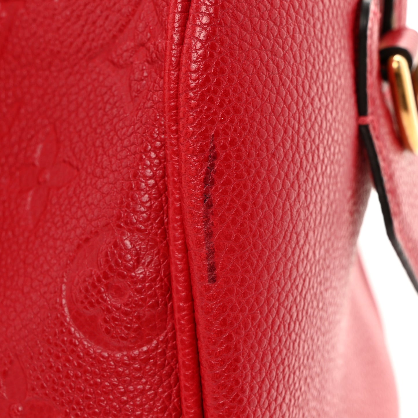 LOUIS VUITTON Empreinte Speedy Bandouliere 25 NM Cherry