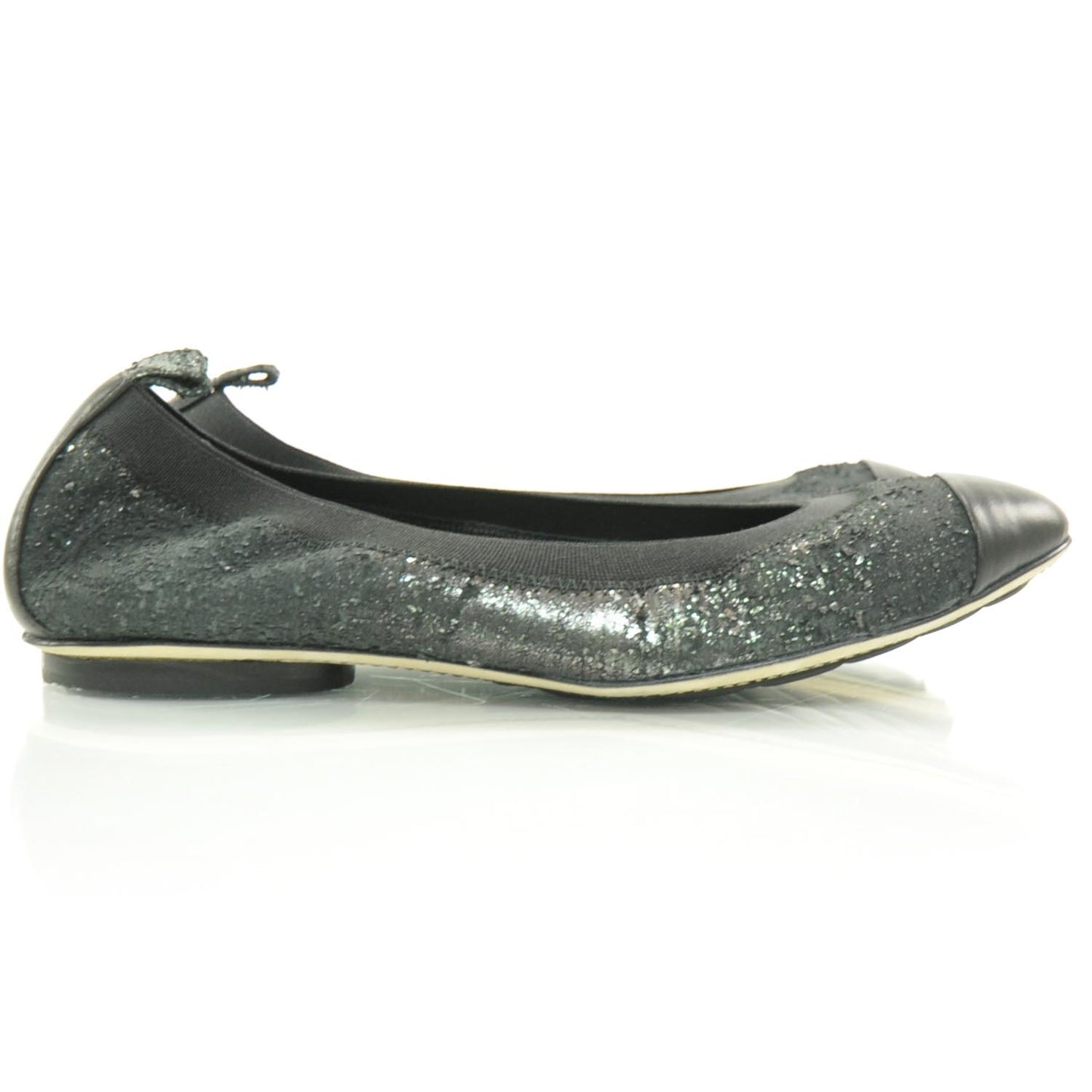 Stretch Spirit Flats 36 Dark Silver