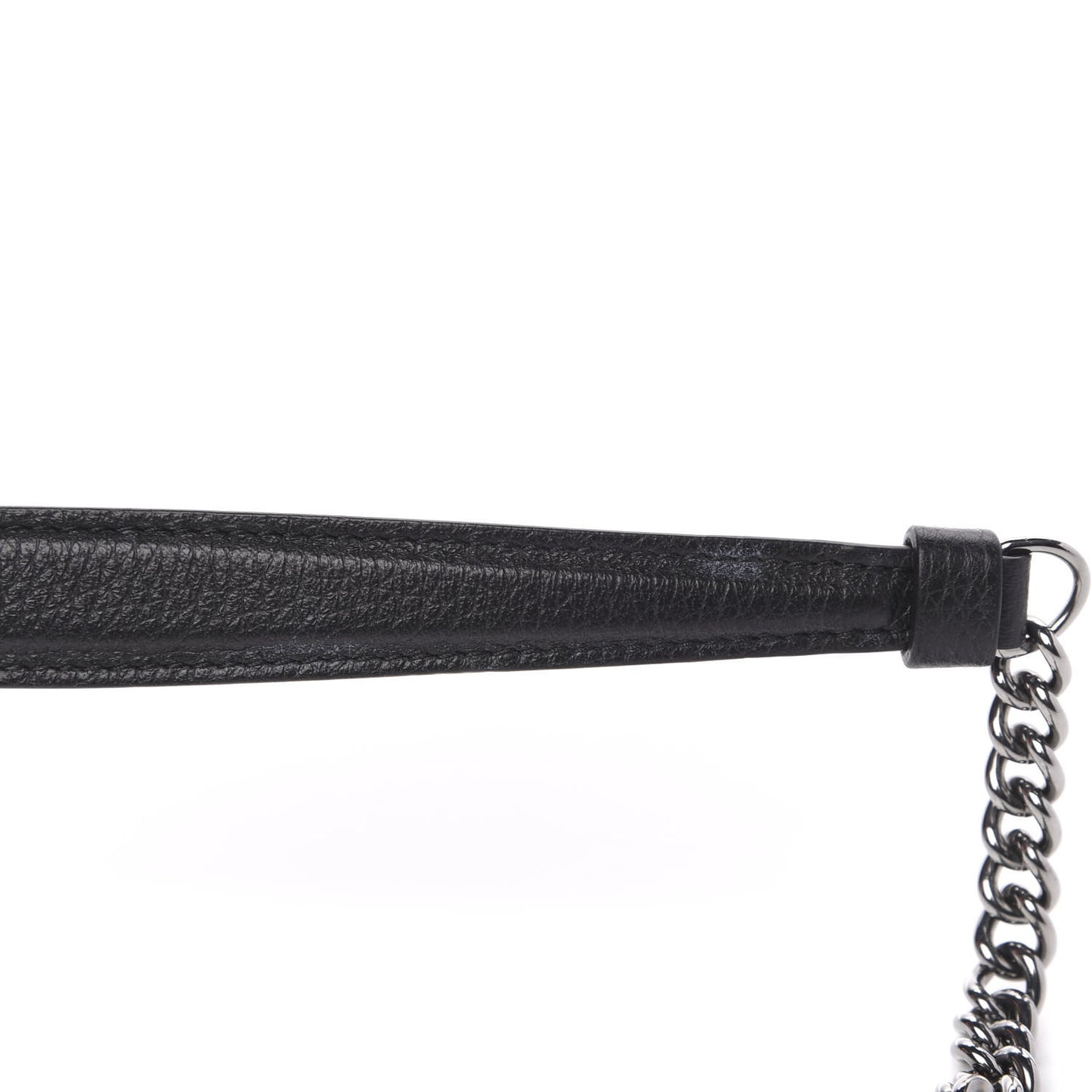 Calfskin Spikes Loubinthesky Paloma Clutch Black