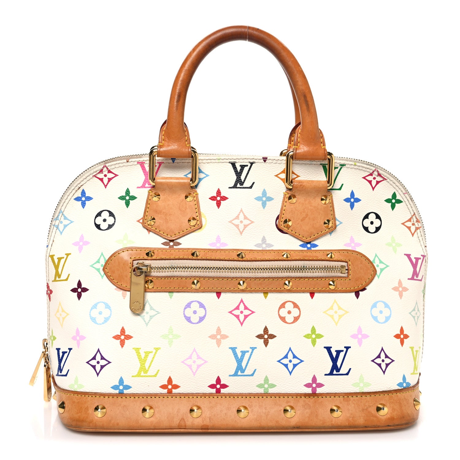 Louis Vuitton Monogram Multicolor Alma White 1 of 12