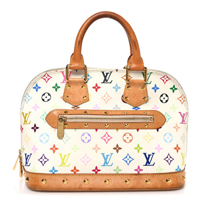 Louis Vuitton Monogram Multicolor Alma White 1 of 12