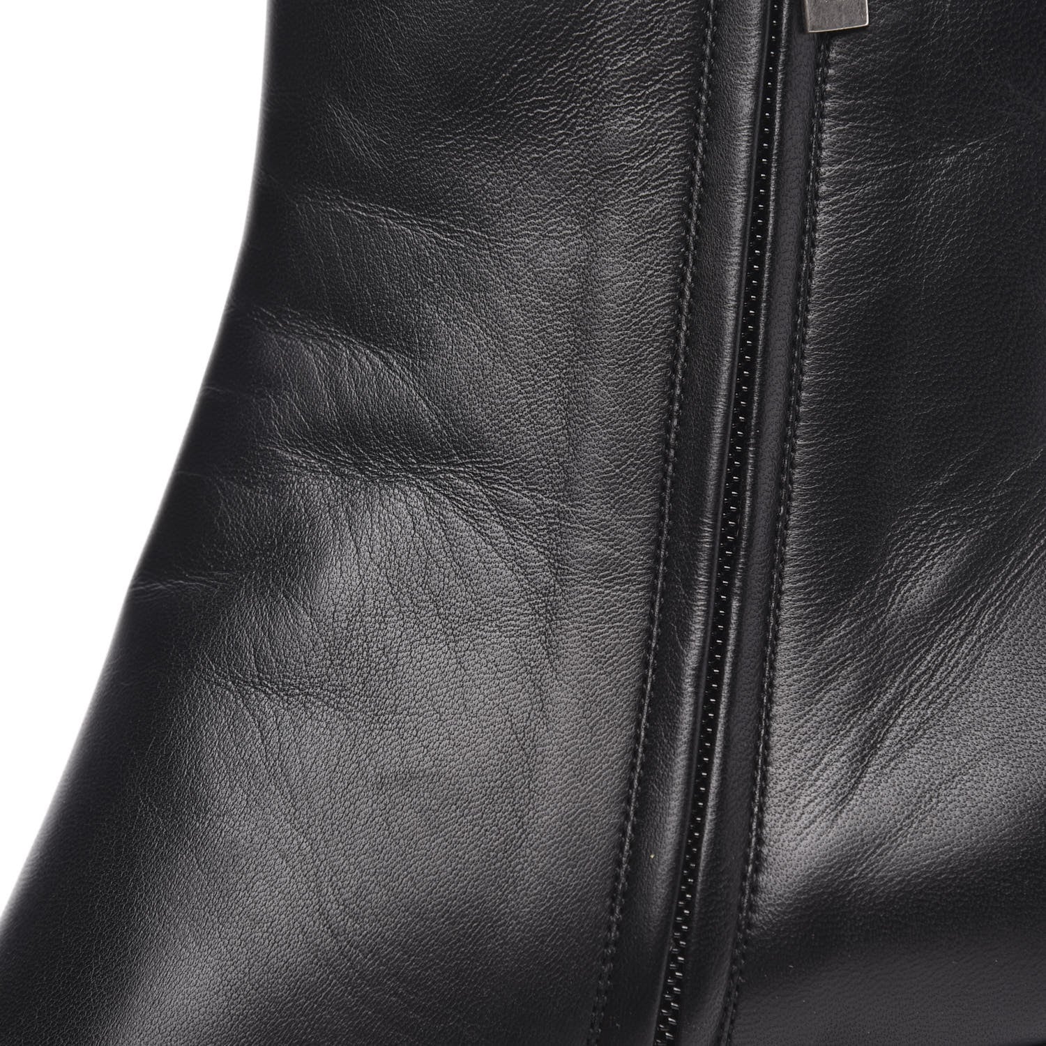 Saint Laurent Nappa Vendome Loulou Ankle Zip Boot 39.5 Black 7 of 9