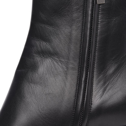 Saint Laurent Nappa Vendome Loulou Ankle Zip Boot 39.5 Black 7 of 9