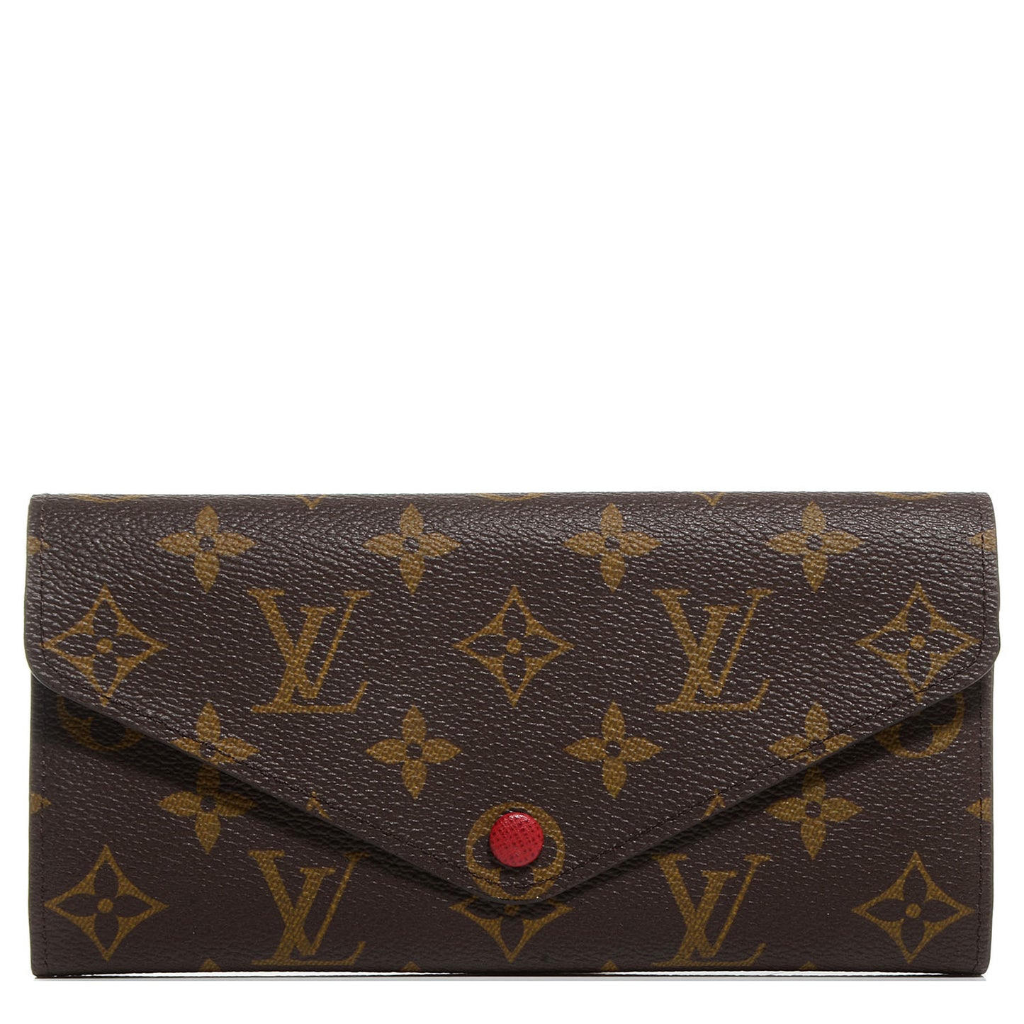 Monogram Josephine Wallet Red