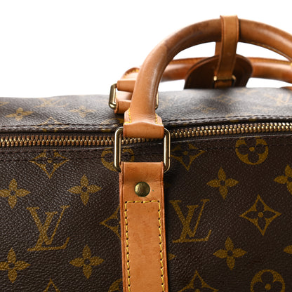 Louis Vuitton Monogram Keepall Bandouliere 50 13 of 22