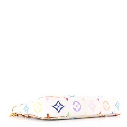 Louis Vuitton Monogram Multicolor Pochette Accessories White 4 of 13