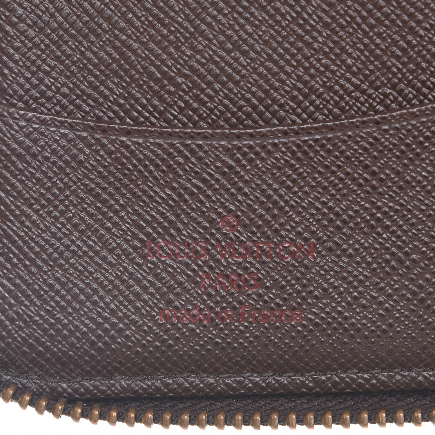 Louis Vuitton Damier Ebene Zippy Compact Wallet 6 of 7