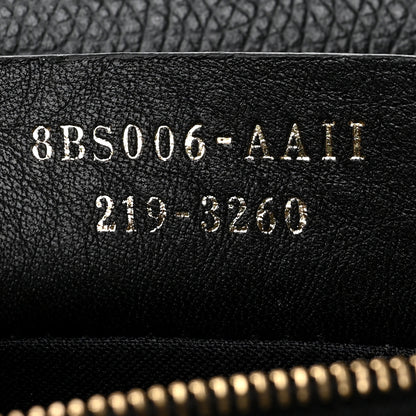 Fendi Vitello Cruise F is Fendi Bi-Color FF 1974 Embossed Medium Envelope Wallet On Chain Black Maya 7 of 11