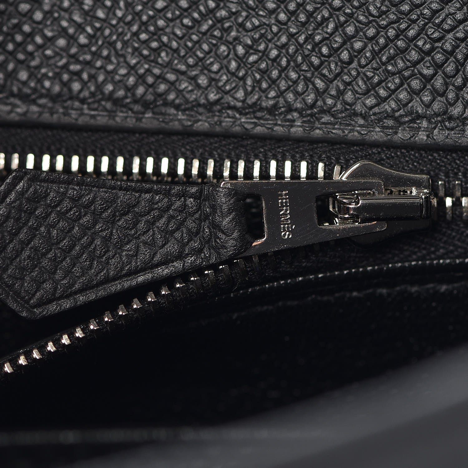 Hermes Epsom Kelly Sellier 25 Black 20 of 45