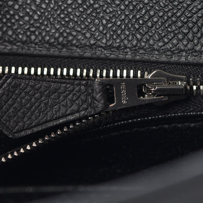 Hermes Epsom Kelly Sellier 25 Black 20 of 45